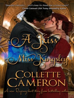 cover image of A Kiss for Miss Kingsley